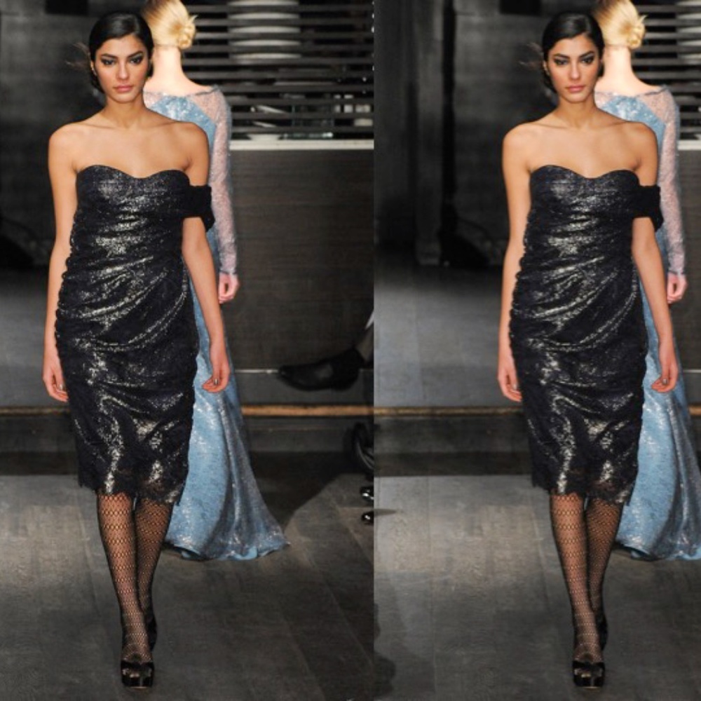 Cocktail dress, original sample